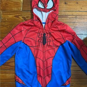 Jumping Beans Red and Blue Superhero Costume